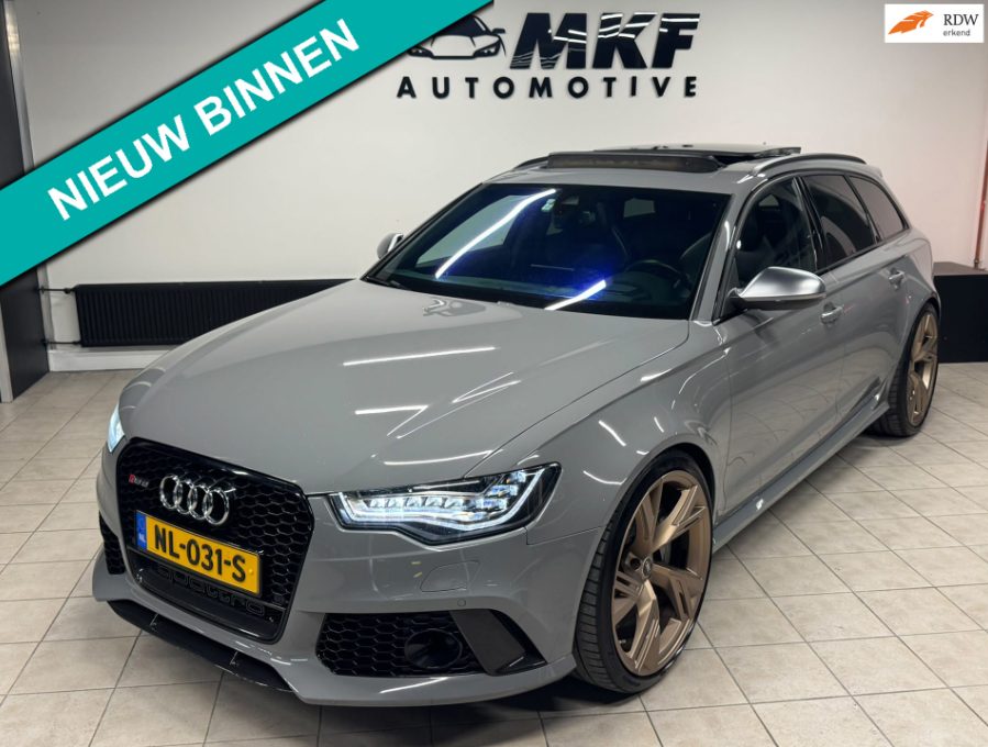 Audi RS6 Avant, nieuw binnen bij MKF Automotive